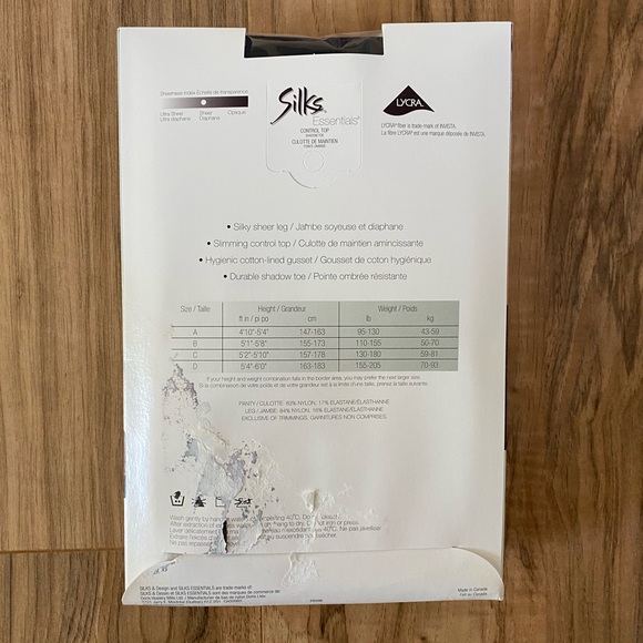 Silk Essentials Control top pantyhose - Picture 3 of 3